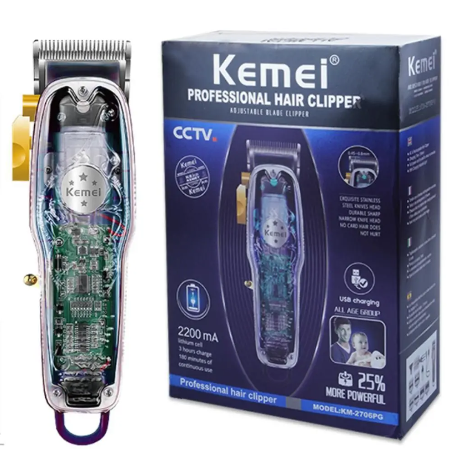 Професионална Машинка За Подстригване Kemei KM-2706PG - Smartko.store