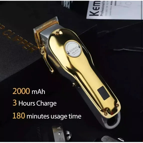 Kemei KM-2628 Тример За Брада И Контури С T-Blade Острие – Безжична Машинка За Подстригване