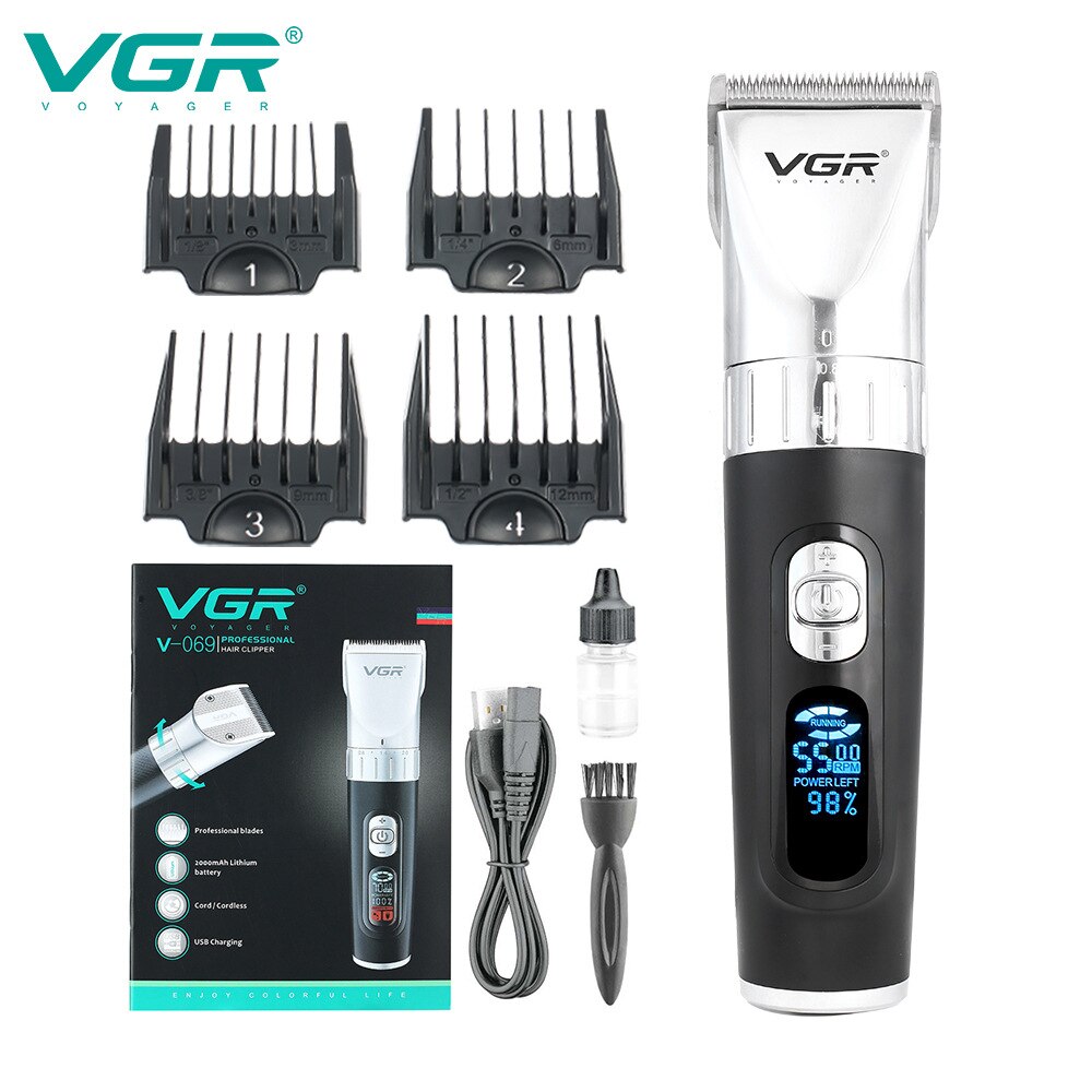 Професионална Машинка За Подстригване VGR V-069