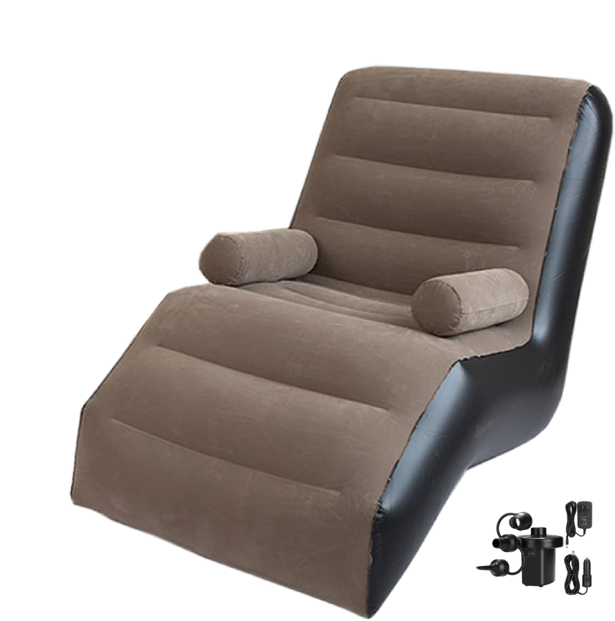 Надуваемо Кресло с Подлакътници и Електрическа Помпа – Удобство и Лукс Навсякъде