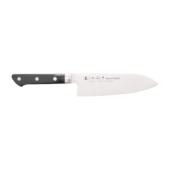 Satake Santoku 170 мм — японски универсален кухненски нож от стомана 440 Модел: 802-611