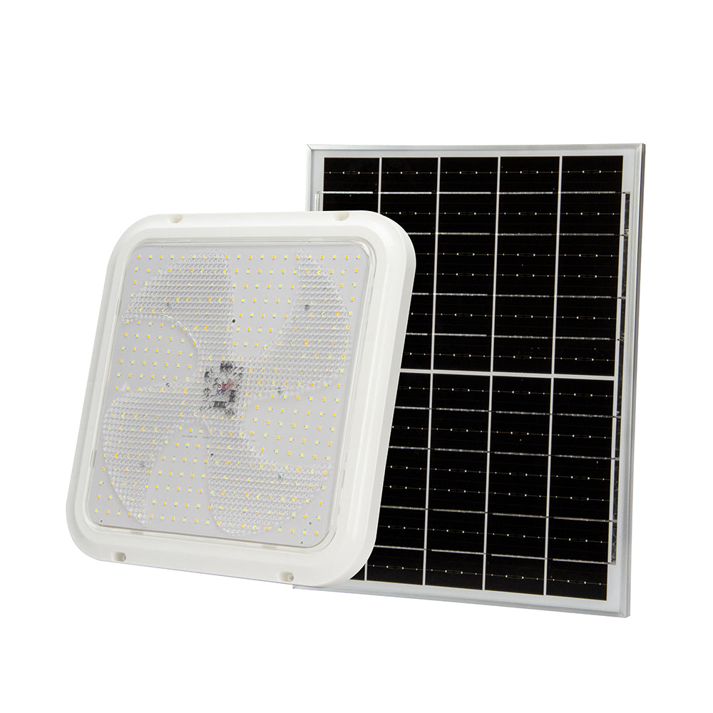 Соларна LED Лампа За Таван Jortan 100W С Отделен Панел – Ярко И Икономично Осветление Навсякъде