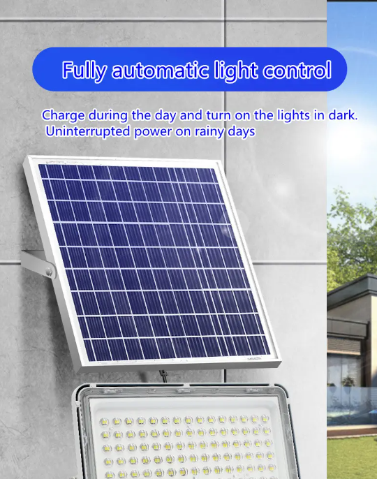 Соларен LED Прожектор Jortan 500W с Отделен Панел