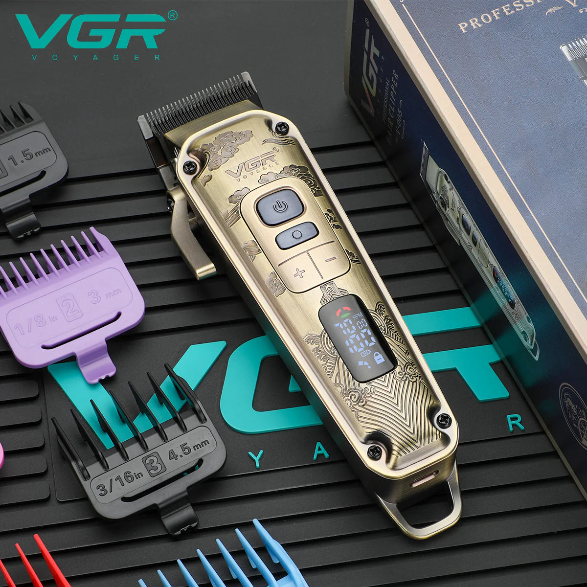 Професионална Машинка За Подстригване VGR V-005