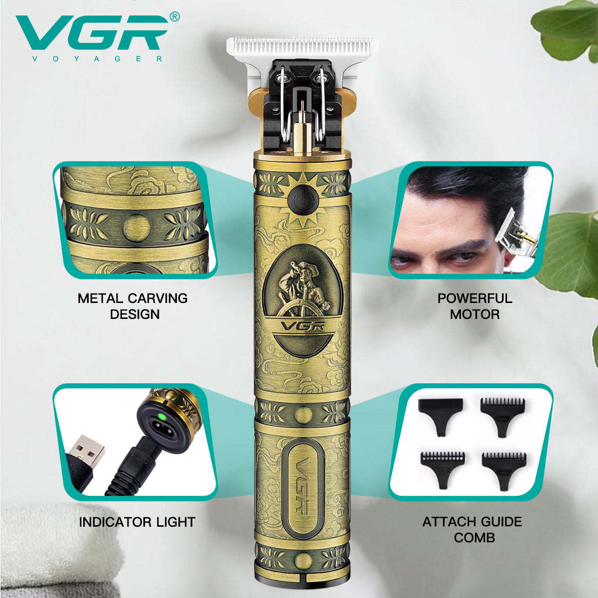 Професионален Тример VGR V-085