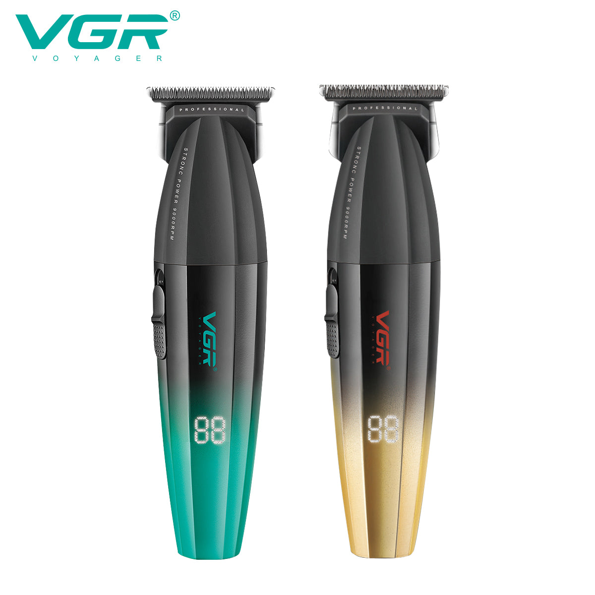 Професионален Комплект за Подстригване VGR – Машинка V-003 + Тример V-906