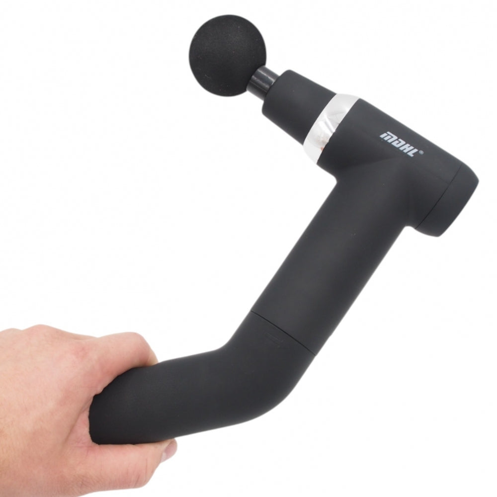 Вибромасажор С Удължител, 6 Приставки И 6 Скорости – Масажен Пистолет За Дълбок Мускулен Масаж