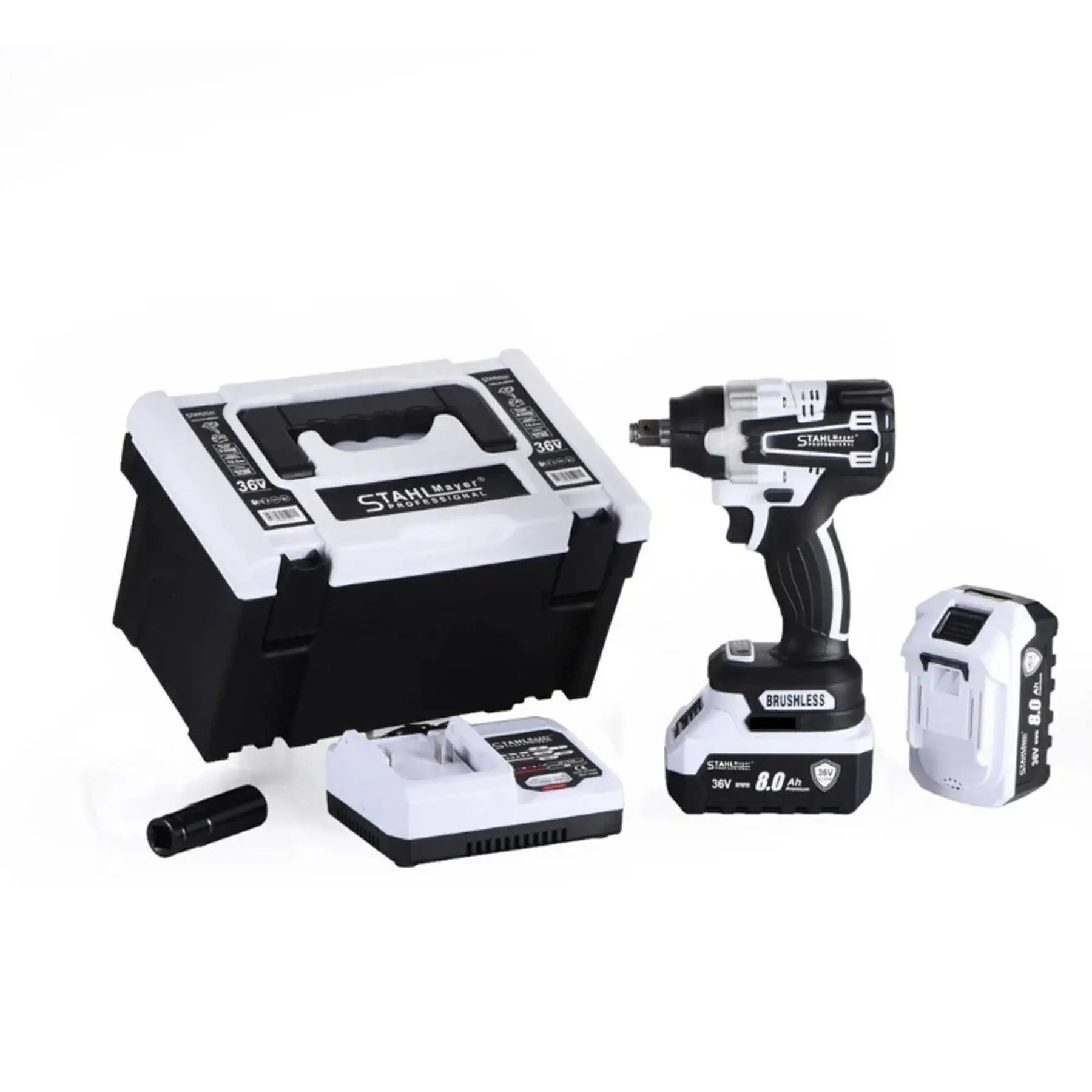 Акумулаторен ударен гайковерт винтоверт 36V 8AH 850 Nm - Smartko.store
