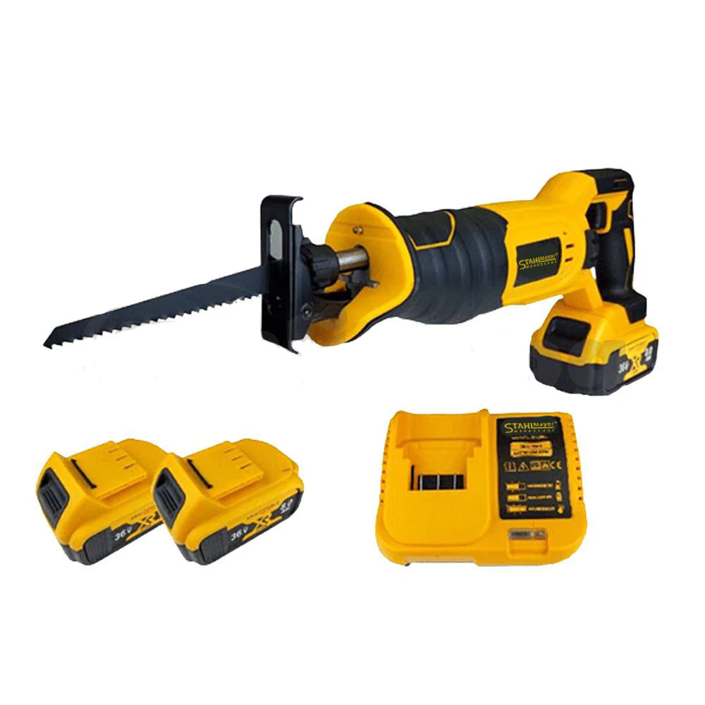 Безчетков aкумулаторен саблен трион STAHLMAYER с 2бр. батерии 36V 8Ah - Smartko.store