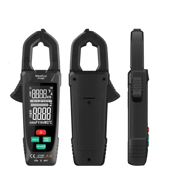 Преносим Мултиметър с Кламп Метър, LCD Екран и NCV