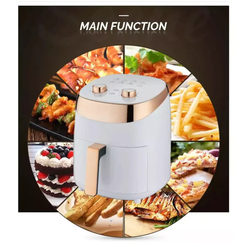 Елегантен Компактен Air Fryer – Фритюрник с горещ въздух 5 литра
