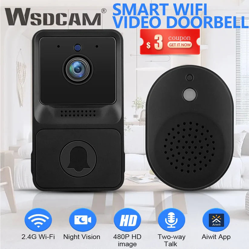 Безжичен Видео Звънец Smart Life A1410