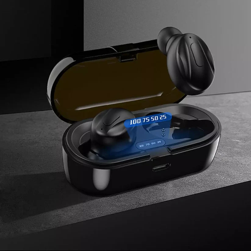 „Безжични Bluetooth Слушалки XG-13 TWS с LED Дисплей и Дълъг Живот на Батерията“