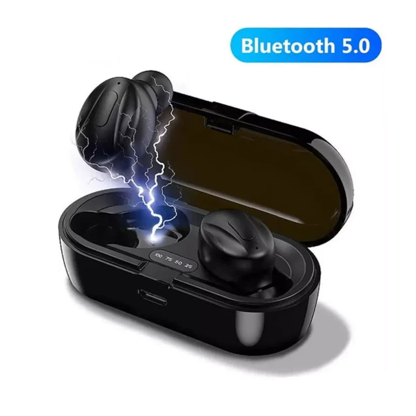 „Безжични Bluetooth Слушалки XG-13 TWS с LED Дисплей и Дълъг Живот на Батерията“