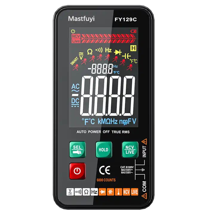Професионален мултицет с LCD дисплей True RMS и NCV