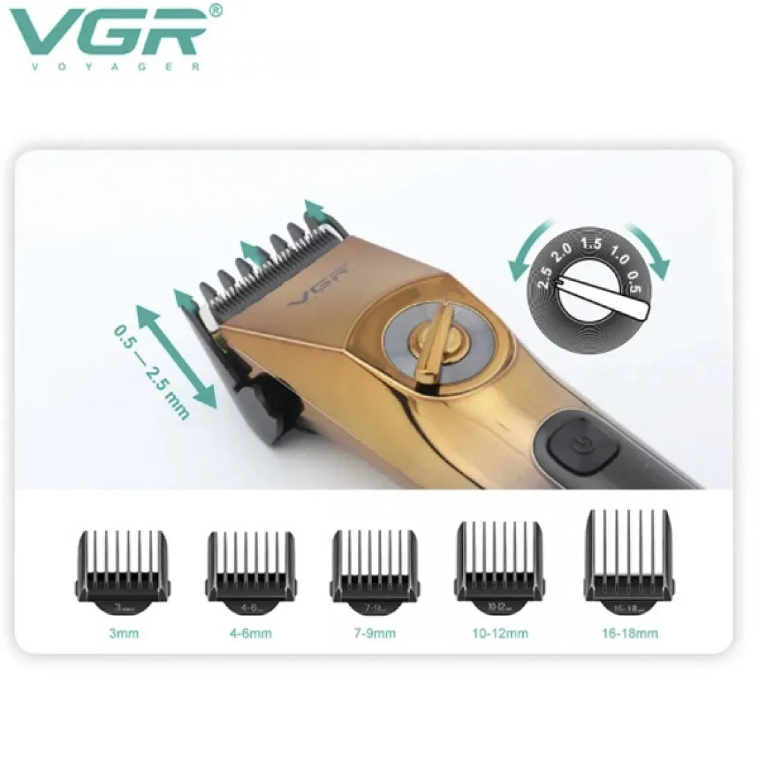 Тример за Коса и Брада VGR V-663